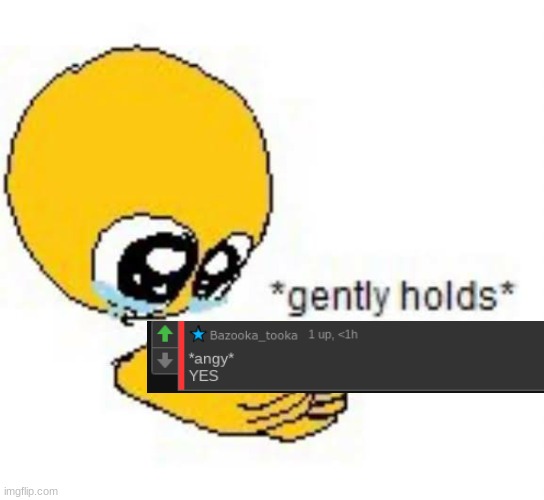 Gently holds emoji Imgflip