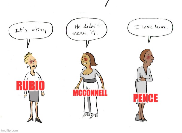 MCCONNELL PENCE RUBIO | made w/ Imgflip meme maker