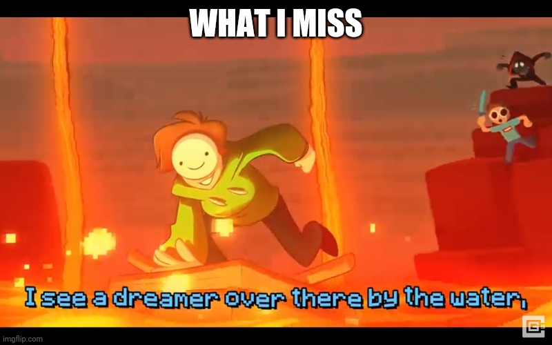 I see a dreamer | WHAT I MISS | image tagged in i see a dreamer | made w/ Imgflip meme maker