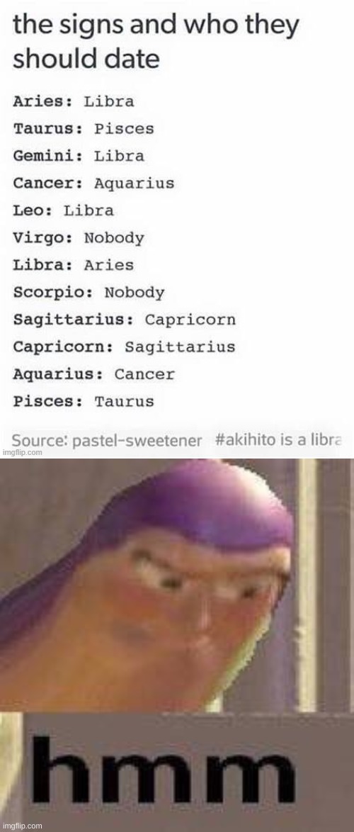 me whos a cancer: | image tagged in buzz lightyear hmm | made w/ Imgflip meme maker