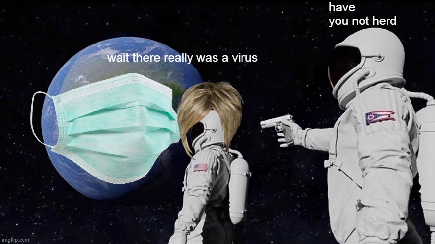 have you not herd | have you not herd; wait there really was a virus | image tagged in my meme | made w/ Imgflip meme maker