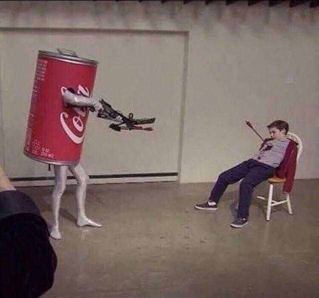 Coke Murder Blank Meme Template