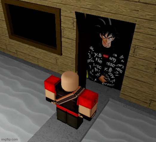 You found the Drip Goku - Roblox