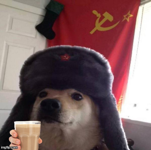Russian Doge | image tagged in russian doge | made w/ Imgflip meme maker