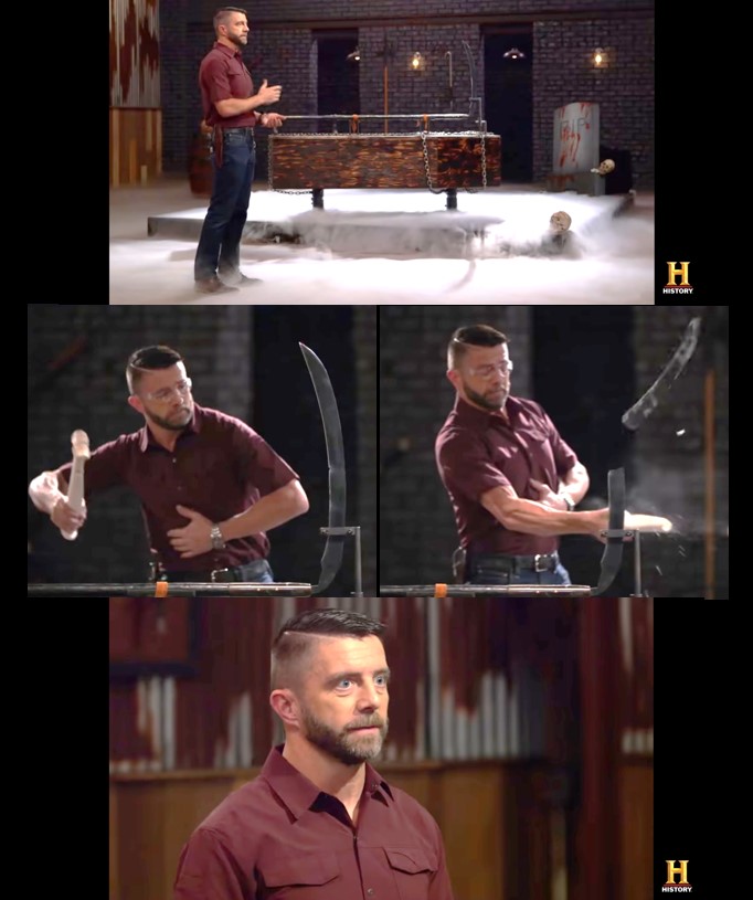 Forged In Fire Strength Testing Blank Meme Template