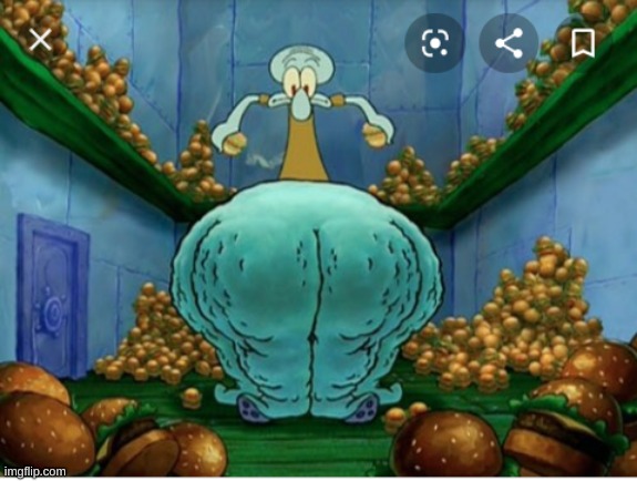 Thick thighs Squidward | image tagged in thick thighs squidward | made w/ Imgflip meme maker
