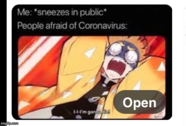 Oh no | image tagged in covid-19,anime,army,demon slayer | made w/ Imgflip meme maker