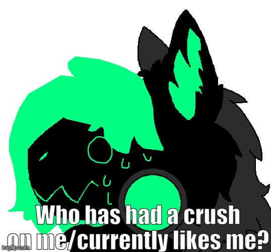 *screams of the damned* | Who has had a crush on me/currently likes me? | image tagged in green tea shook | made w/ Imgflip meme maker