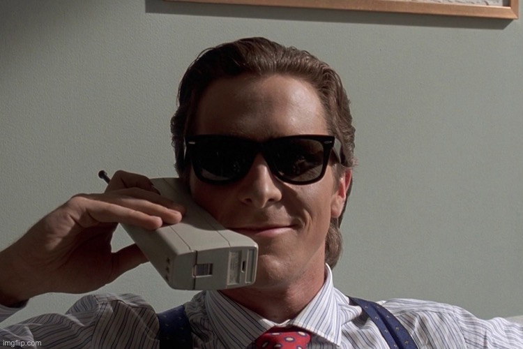 American Psycho | image tagged in american psycho | made w/ Imgflip meme maker