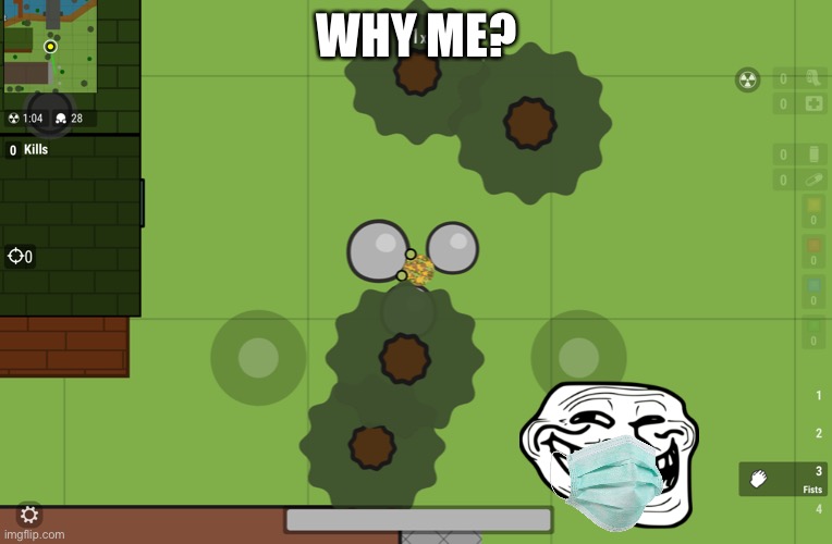 WHY ME? |  WHY ME? | image tagged in funny | made w/ Imgflip meme maker