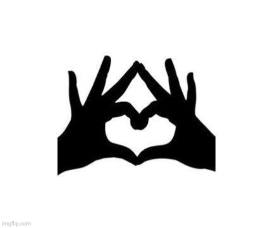 SilhouetteHeartShapedHands | image tagged in silhouetteheartshapedhands | made w/ Imgflip meme maker