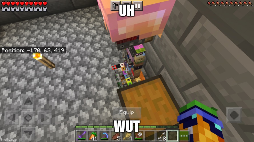 I swear I didn’t tamper with the game |  UH; WUT | image tagged in wtf | made w/ Imgflip meme maker