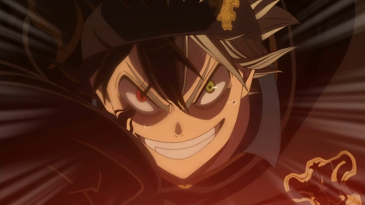 High Quality Black Clover Asta smile Blank Meme Template