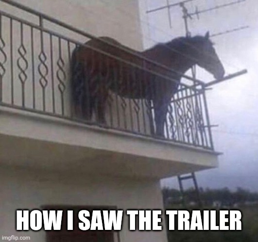Juan | HOW I SAW THE TRAILER | image tagged in juan | made w/ Imgflip meme maker