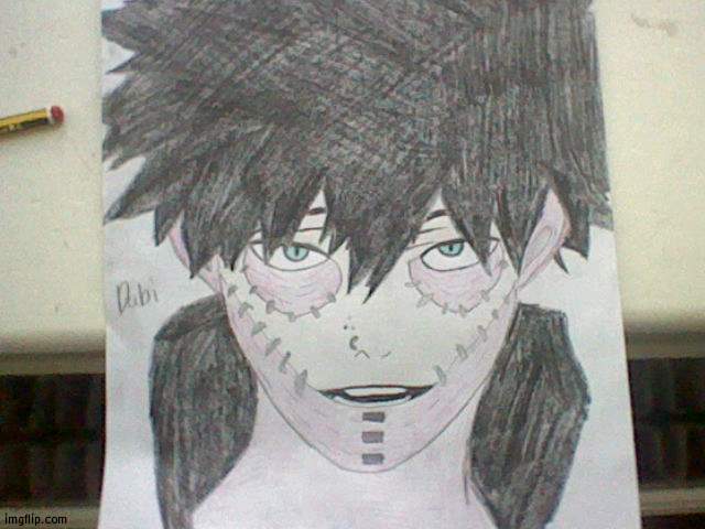 dabi drawing | made w/ Imgflip meme maker