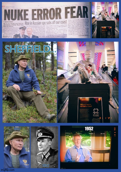 Sheffield code revealed | SHEFFIELD... | image tagged in vladimir putin,putin,boeing,military,ww3,man of steel | made w/ Imgflip meme maker