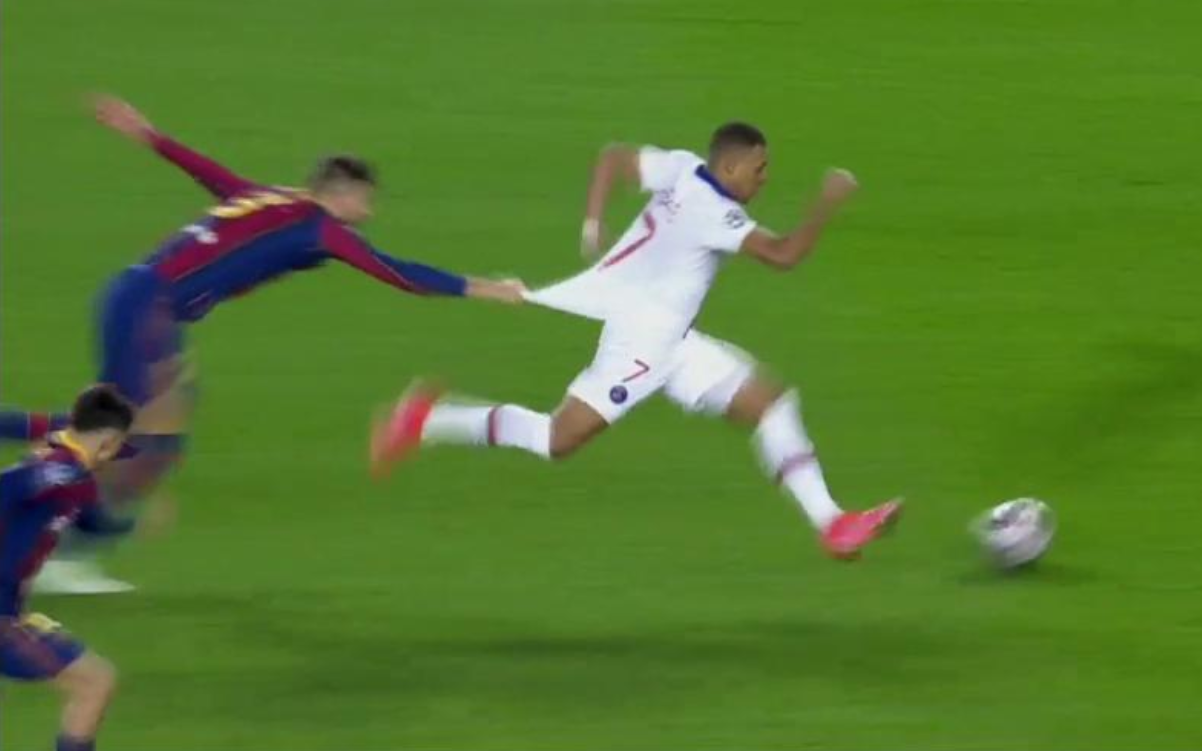 MBAPPE RUNNING PIQUE Blank Meme Template