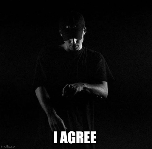 NF ayyy | I AGREE | image tagged in nf ayyy | made w/ Imgflip meme maker