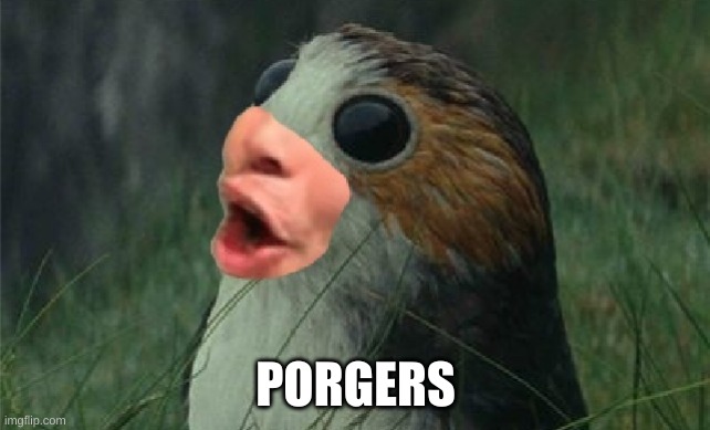 pog | PORGERS | image tagged in memes,funny,poggers,star wars,pog | made w/ Imgflip meme maker