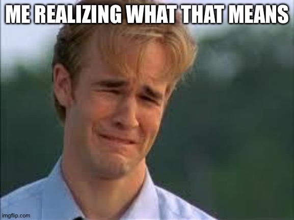 Whiners | ME REALIZING WHAT THAT MEANS | image tagged in whiners | made w/ Imgflip meme maker