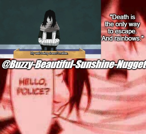 High Quality Aizawa temp Blank Meme Template