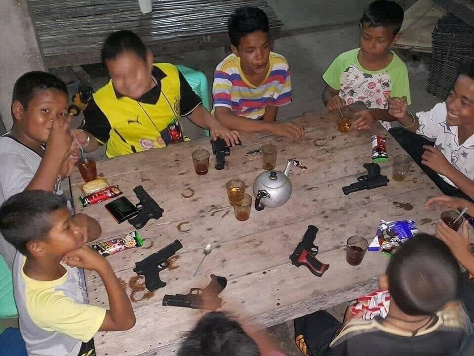 indonesian kids Blank Meme Template