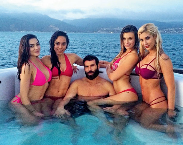 High Quality dan bilzerian Blank Meme Template