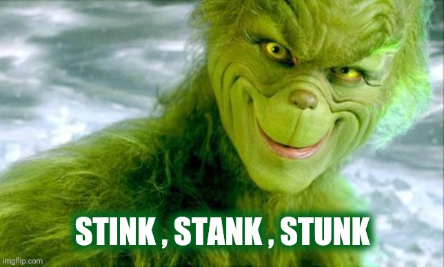 The Grinch (Jim Carrey) | STINK , STANK , STUNK | image tagged in the grinch jim carrey | made w/ Imgflip meme maker