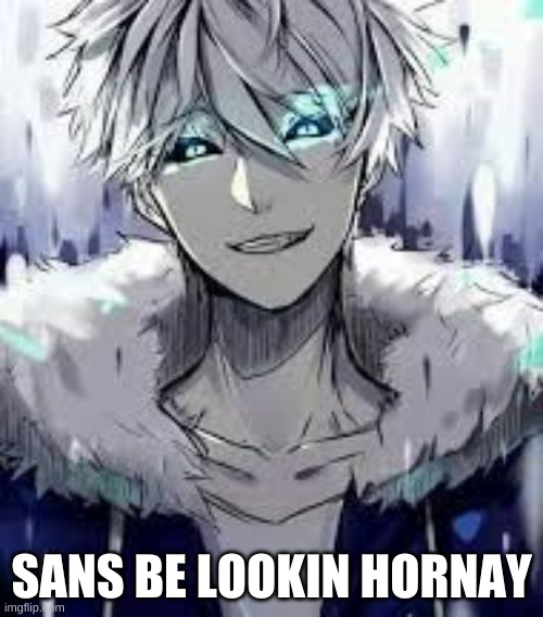 SANS BE LOOKIN HORNAY | made w/ Imgflip meme maker