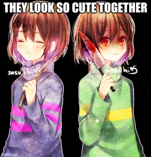 THEY LOOK SO CUTE TOGETHER | made w/ Imgflip meme maker