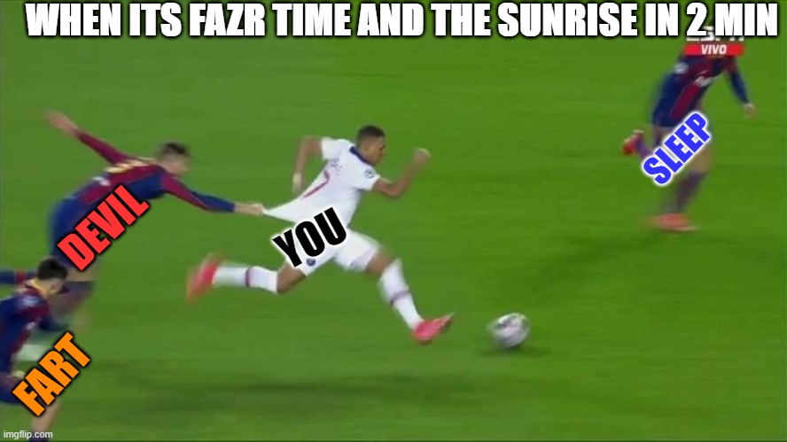 Devil May Cry | WHEN ITS FAZR TIME AND THE SUNRISE IN 2 MIN; SLEEP; DEVIL; YOU; FART | image tagged in religion,prayer,morning prayer,run away | made w/ Imgflip meme maker