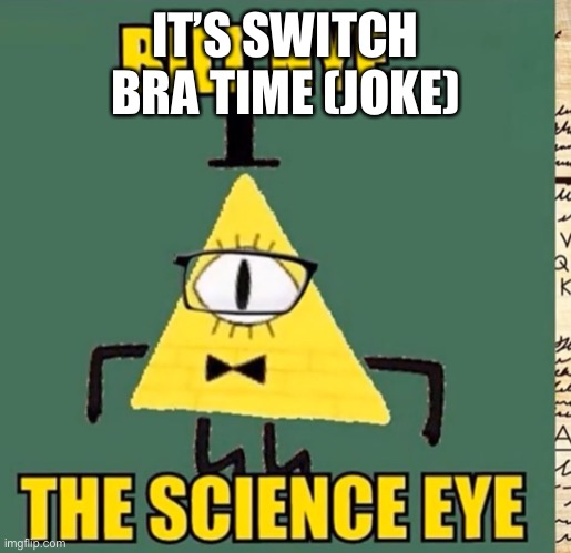 What | IT’S SWITCH BRA TIME (JOKE) | image tagged in what | made w/ Imgflip meme maker