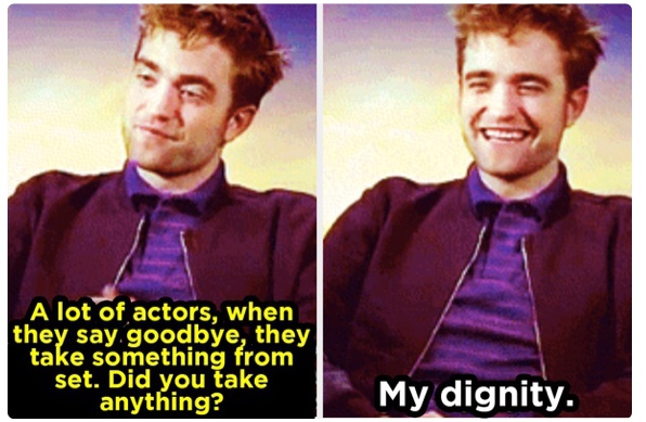 Twilight Pattinson Blank Meme Template