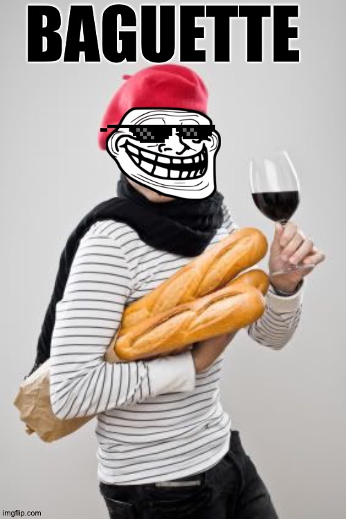 honhonhon baguettes | BAGUETTE | image tagged in honhonhon baguettes | made w/ Imgflip meme maker