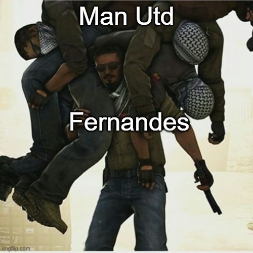 i'll admit it | Man Utd; Fernandes | image tagged in csgo carry,memes,manchester united | made w/ Imgflip meme maker