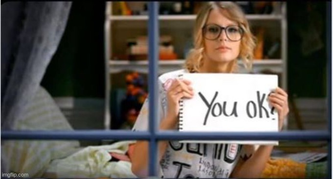 You Ok? Taylor Swift | image tagged in you ok taylor swift | made w/ Imgflip meme maker