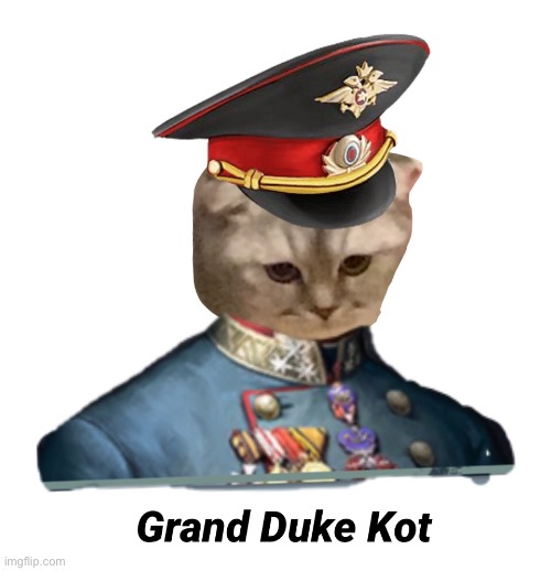 Grand Duke kot | image tagged in funny | made w/ Imgflip meme maker