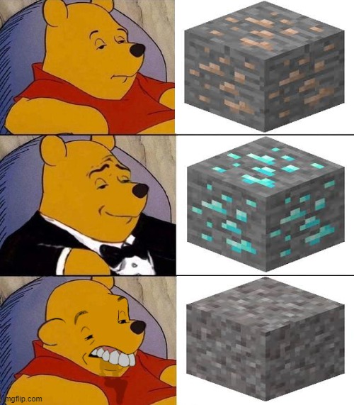 minecraft caves be like | image tagged in best better blurst | made w/ Imgflip meme maker
