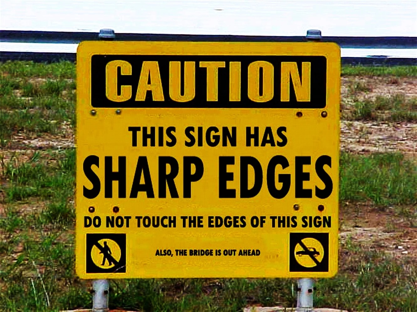 Beware of Sharp Sign Blank Meme Template