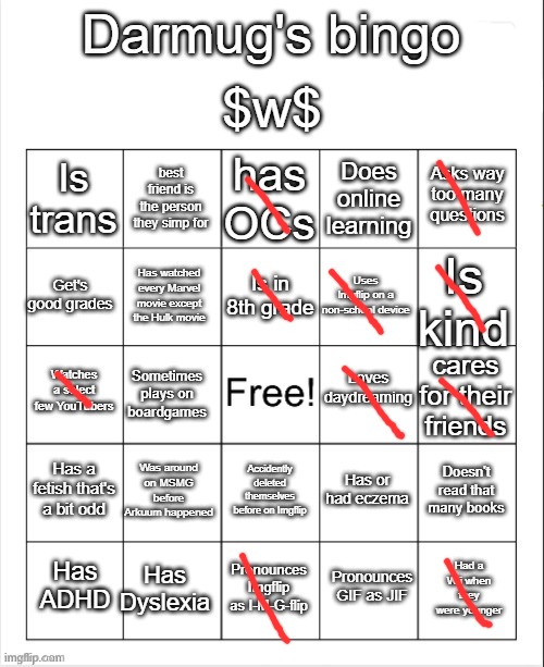 I've watched every Marvel movie including the hulk | image tagged in farming bingo | made w/ Imgflip meme maker