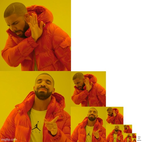 Ok | made you look on the side screen | image tagged in memes,drake hotline bling | made w/ Imgflip meme maker