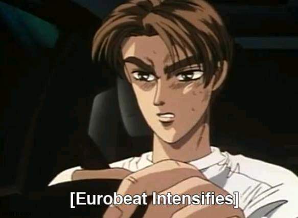 TIRED AF GUNNA SLEEP OT GET STONED AGAIN | image tagged in eurobeat intensifies | made w/ Imgflip meme maker