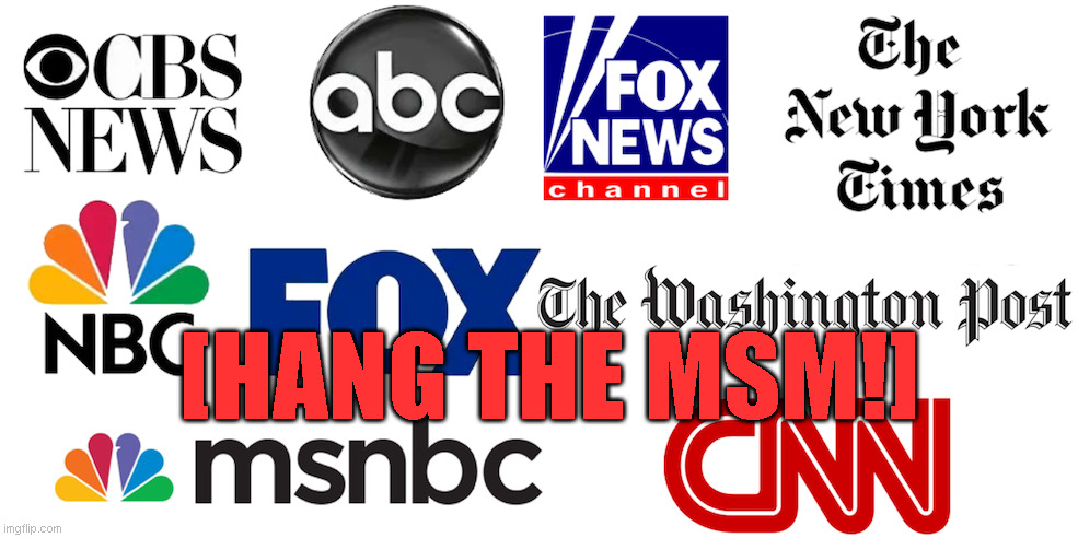 Yay or Nay? | [HANG THE MSM!] | image tagged in msm lies,msm,opinion,vote,politics | made w/ Imgflip meme maker