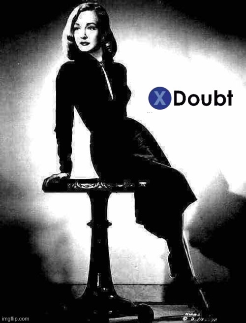X doubt Nina Foch deep-fried | image tagged in x doubt nina foch deep-fried | made w/ Imgflip meme maker