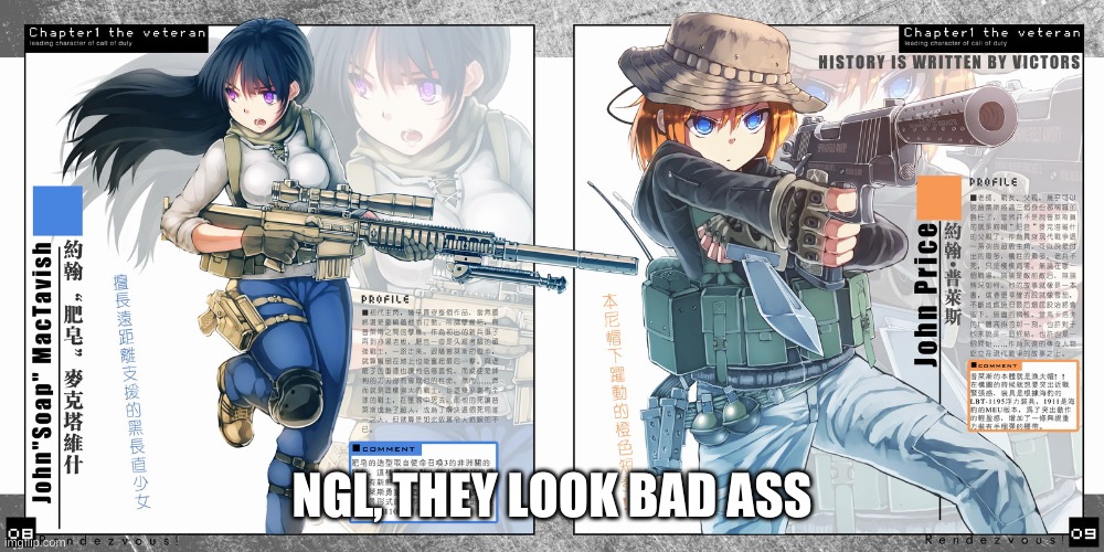 NGL, THEY LOOK BAD ASS | made w/ Imgflip meme maker