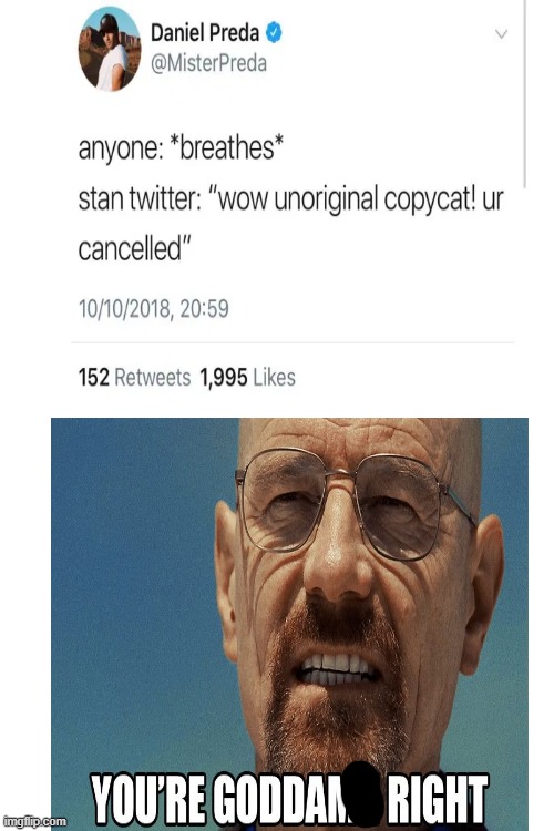 Cancel Culture trash | image tagged in blank white template | made w/ Imgflip meme maker