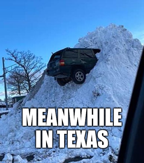 Winter | MEANWHILE IN TEXAS | image tagged in funny | made w/ Imgflip meme maker