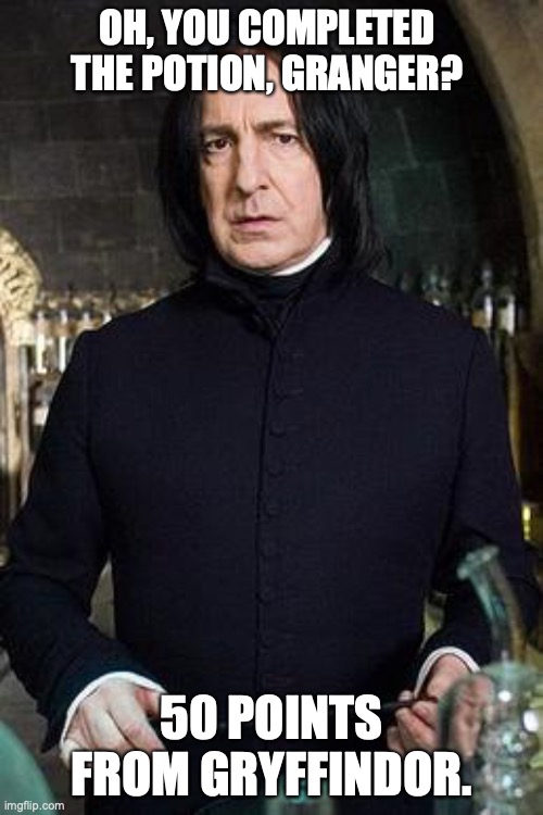 Harry Potter: 9 Snape Memes That Take 20 Points From Gryffindor - IMDb