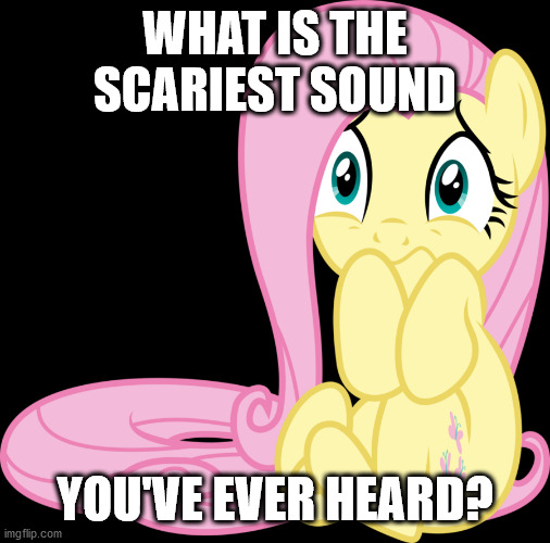 aNYtHinG ScARY? | WHAT IS THE SCARIEST SOUND; YOU'VE EVER HEARD? | made w/ Imgflip meme maker