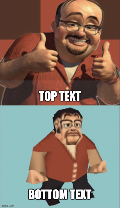 Al comparison | TOP TEXT; BOTTOM TEXT | image tagged in al comparison | made w/ Imgflip meme maker